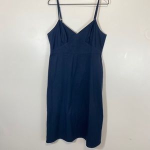 GAP Knee Length Dress with Spaghetti Straps 10